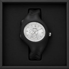 Black Wave, White Dial