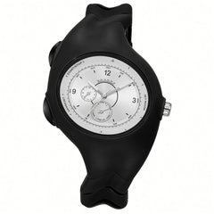 Black Wave, White Dial